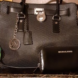 1974 Michael Kors satchel and also Michael Kors wa